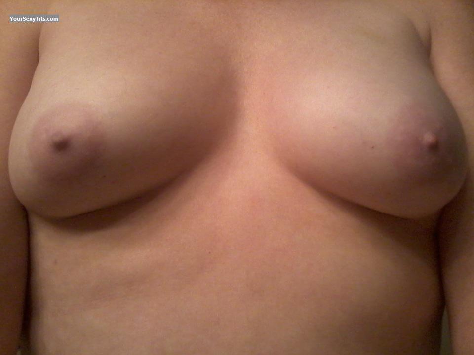 Tit Flash: My Small Tits (Selfie) - BJ from United States